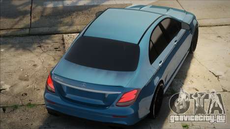 Mercedes-Benz E63 w213 BLUE для GTA San Andreas