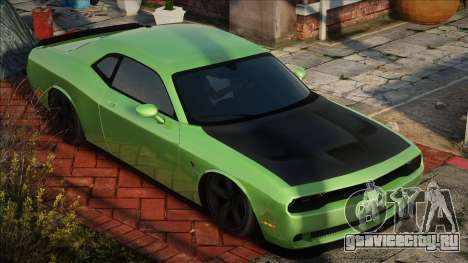 2017 Dodge Challenger Hellcat - Lime Green для GTA San Andreas