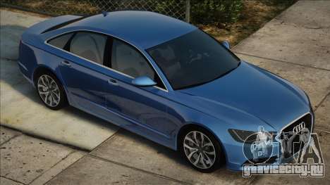 Audi A6 2012 Blue для GTA San Andreas