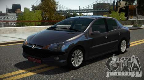 Peugeot 206 Ertylka для GTA 4