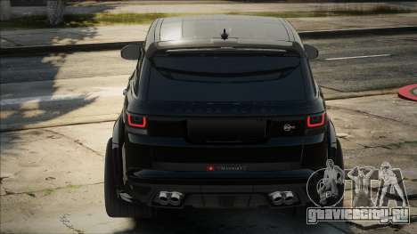 Land Rover Range Rover Mansory Black для GTA San Andreas