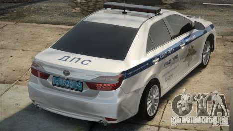 Toyota Camry Полиция Спец Рота для GTA San Andreas