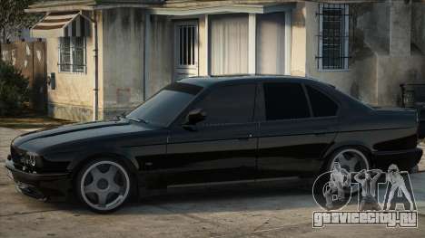 BMW E34 535i Black для GTA San Andreas