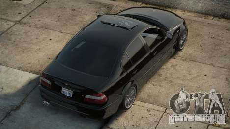 BMW E46 330D Black для GTA San Andreas