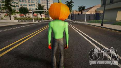 Pumpkin Zombie для GTA San Andreas