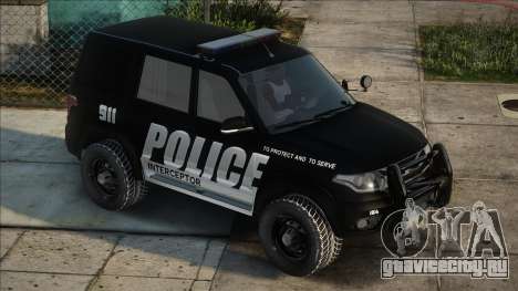 Uaz Patriot Police для GTA San Andreas