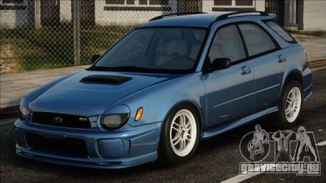 Subaru Impreza Wagon Blue для GTA San Andreas