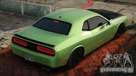 2017 Dodge Challenger Hellcat - Lime Green для GTA San Andreas