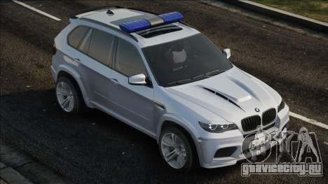 BMW X5 E70 Black Police для GTA San Andreas