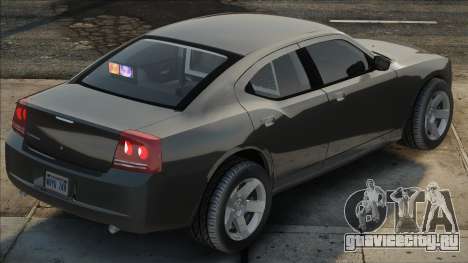 LAPD 2009 Dodge Charger Unmarked для GTA San Andreas