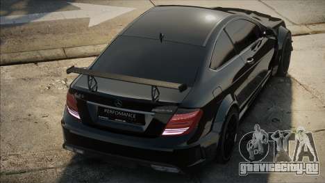 Mercedes-AMG C63 Black Series Tigra для GTA San Andreas