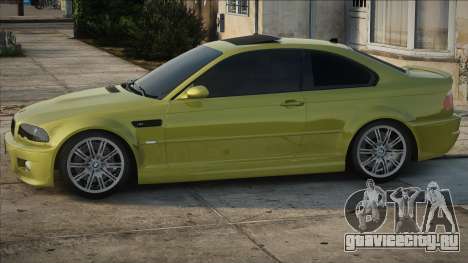 BMW M3 E46 Yellow для GTA San Andreas