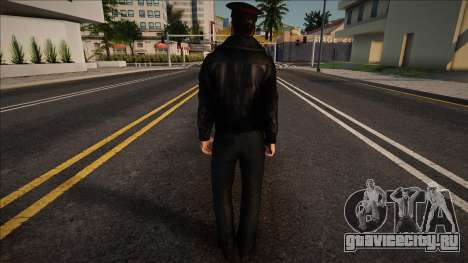 Полицейский в зимней форме для GTA San Andreas