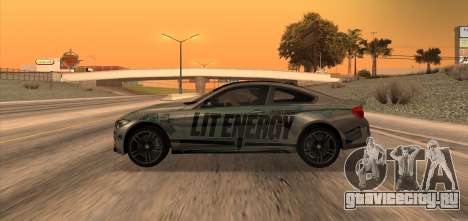 BMW M4 F82 Lit Energy для GTA San Andreas