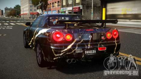 Nissan Skyline R34 Heroshi S9 для GTA 4