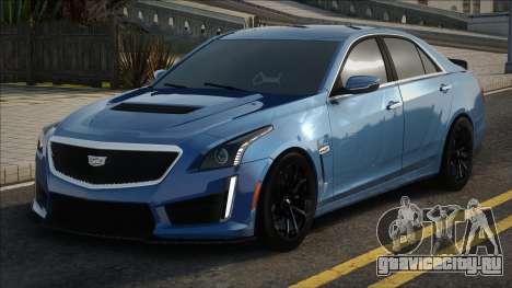 Cadillac CTS-V Blue Version для GTA San Andreas