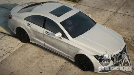 Mercedes-Benz CLS63 White для GTA San Andreas