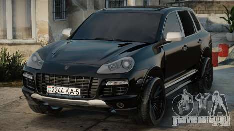 Porsche Cayenne Turbo S Black для GTA San Andreas