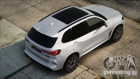 BMW X5m 2020 Silver для GTA San Andreas