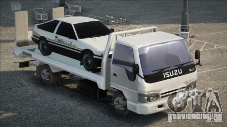 Isuzu Elf Safety Loader Truck для GTA San Andreas