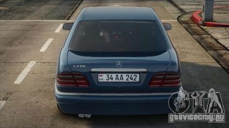 Mercedes-Benz E220 Blue для GTA San Andreas