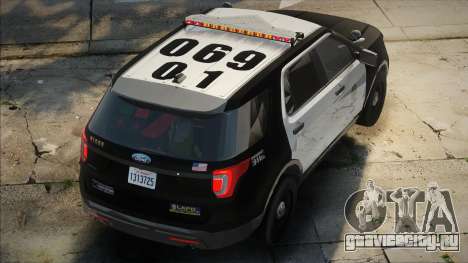 LAPD 2016 Ford Explorer для GTA San Andreas