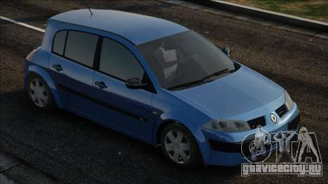 Renault Megane 2002 Blue для GTA San Andreas