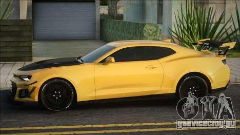 Chevrolet Camaro ZL1 2018 Yellow для GTA San Andreas