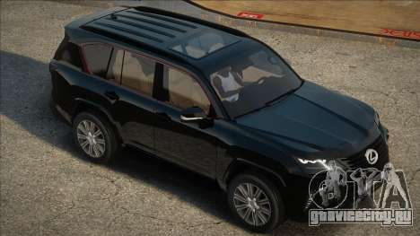 Lexus LX600 Black для GTA San Andreas