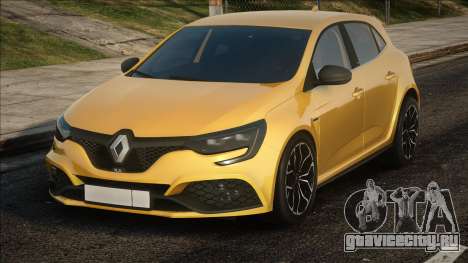 Renault Megane RS Yellow для GTA San Andreas