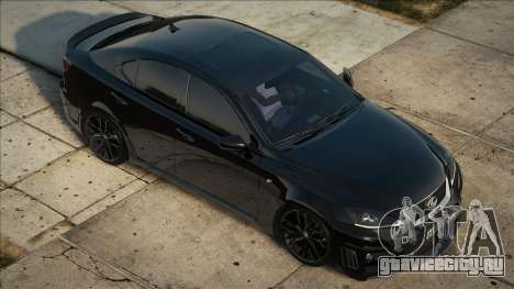 Lexus IS-F Blek для GTA San Andreas