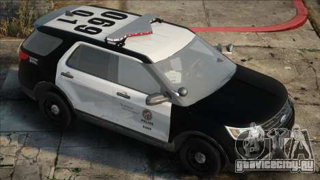 LAPD 2016 Ford Explorer для GTA San Andreas