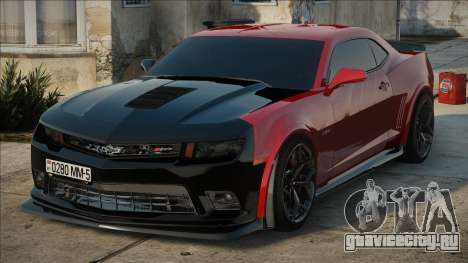 Chevrolet Camaro Z28 2015 Red-Bleck для GTA San Andreas