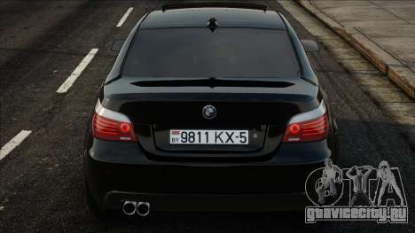 BMW e60 530i Black для GTA San Andreas