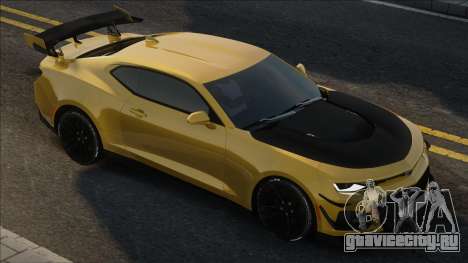 Chevrolet Camaro ZL1 2018 Yellow для GTA San Andreas