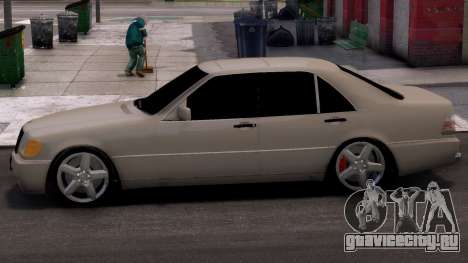 Mercedes-Benz S Sınıfı W140 Grey для GTA 4