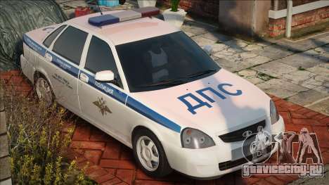 Lada Priora - Russian police для GTA San Andreas