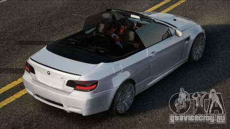 BMW M3 e93 cabrio для GTA San Andreas