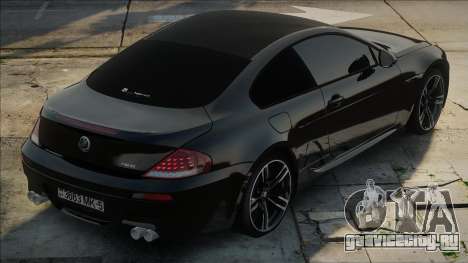 BMW M6 Black Coupe для GTA San Andreas