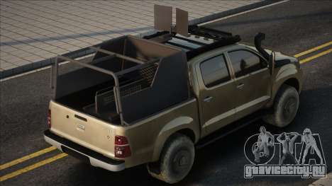 2015 Toyota Hilux VII Military Edition для GTA San Andreas