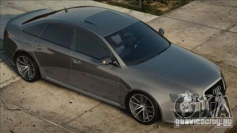 Audi RS6 C6 Silver для GTA San Andreas