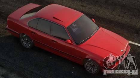 BMW 525 Red для GTA San Andreas