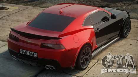 Chevrolet Camaro Z28 2015 Red-Bleck для GTA San Andreas