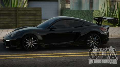 Porsche Cayman GTS 2015 Black для GTA San Andreas