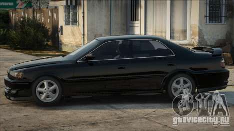 Toyota Chaser JZX 100 Black для GTA San Andreas