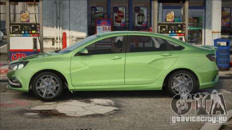 Lada Vesta Sport Green для GTA San Andreas