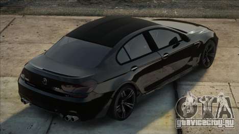 Bmw M6 Gran Coupe Black для GTA San Andreas