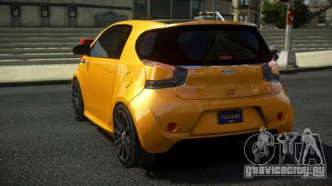 Aston Martin Cygnet BR для GTA 4