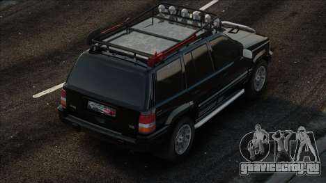 Jeep Grand Cherokee V8 Blek для GTA San Andreas