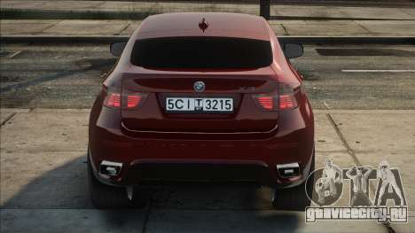 BMW X6 50i Red для GTA San Andreas